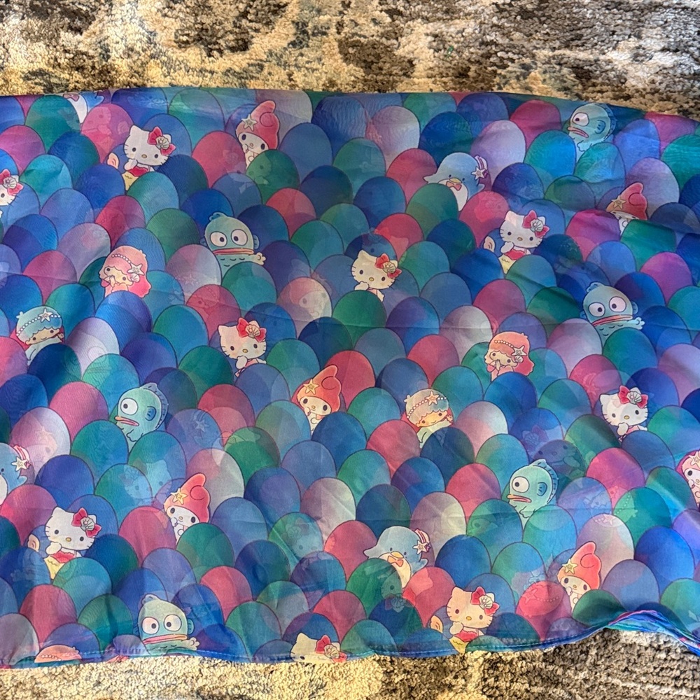 Sanrio Hello Kitty Mermaid Scarf